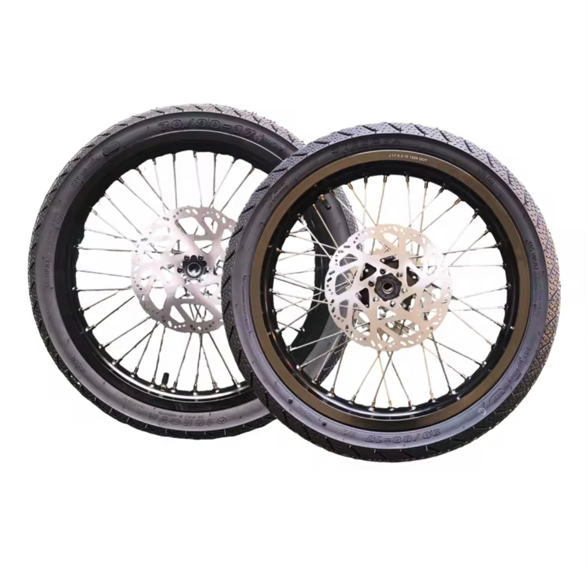 Surron lbx supermoto wheels set