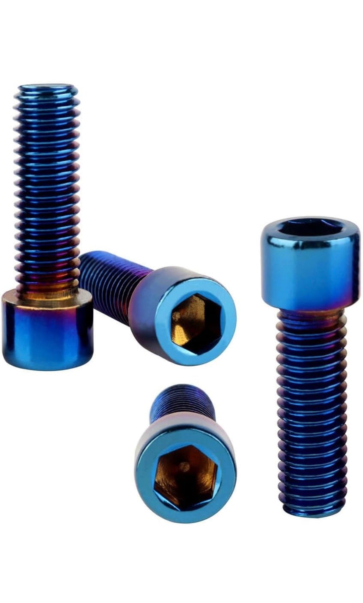 Surron throttle titanium bolts